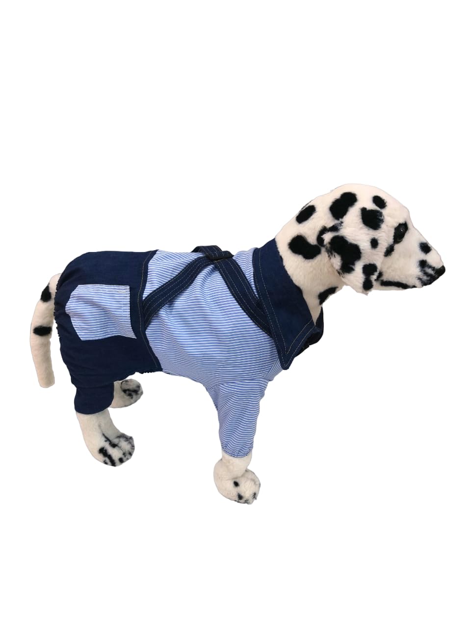 Bhumi Enterprises Denim Jumpsuit Stripe Winter Dress Pet Products Striped Shirts Cozy Jumpsuit 4leg Denim Jumpsut Stripe (32) (B0CKC1GLWV) Amazon Price History, Amazon Price Tracker