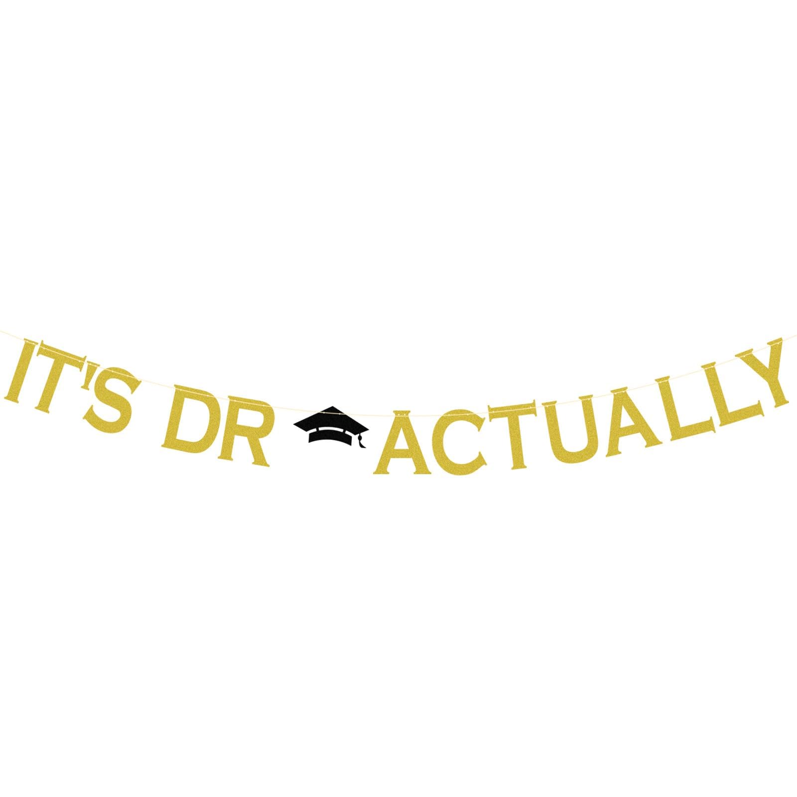 Decorazioni Rosa Per Festa Di Laurea - Striscione 'Congratulazioni Dottore' Per Party A Tema - Foto 10