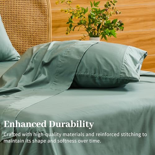 Image of Bedlifes 1000TC Egyptian Cotton Cal King Sheets, 18-24 inch Extra Deep Pocket