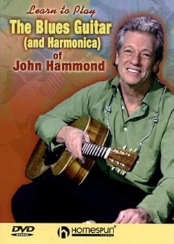 DVD Learn to Play: The Blues Guitar (and Harmonica) of John Hammond Book