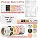3420 Pcs Thank You Small Business Packaging Set 6 Rolls 3000 Pieces Thank You for Supporting My Small Business Stickers Labels Resealable Packaging Bag for Envelopes, Bubble Mailers and Gift Bags