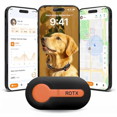 ROTX Dog GPS Tracker Real-time Tracker