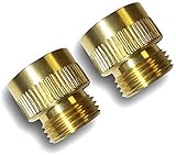 Spigotmaster ~ 2-Pack SM01 Vacuum Breaker Adapter~ Turns an Arrowhead Anti-Siphon Hose Bib Into a Straight Through Connection. Replaces 1019-a-486BFP & Fits: 482BFP(2, SM01)