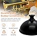 Trumpet Plunger Mute Replacement for Mutec MHT160 Rubber Plunger Mute Trumpet, Trombone Plunger Mute Classic Jazz Wah-Wah Sound - Durable and Lightweight