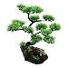 Simulationsbaum Künstlicher Baum gefälschte Topfpflanze Indoor Dekoration Ornamente Simulation Dekorative Baum Desktopdekoration Geeignet for Wohnzimmer Schlafzimmer Büro Dekoration, 14,2 cm hoch Küns