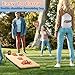 EunHo Dual Sided Cornhole Bags Regulation Set of 8 Professional Cornhole Bean Bags Slick and Stick for Tossing Game-All Weather