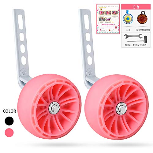 image for SPORUS Training Wheels, Thicken Bike Training Wheels for Kids Under 70