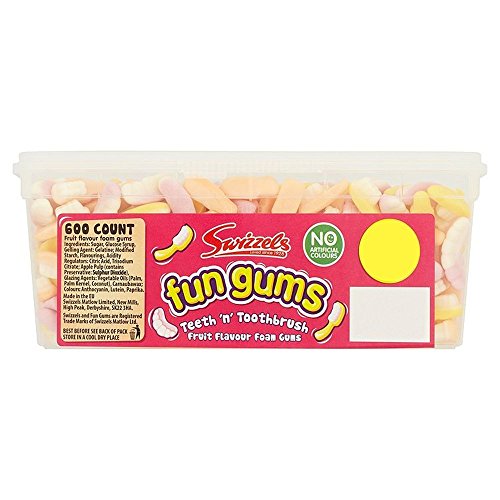 Swizzles 600s Jelly Sweets & Treats Tub (Teeth & Toothbrush)