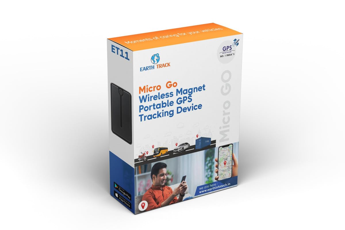 Earthtrack GPS Tracker ET11 for Vehicles,Mini Magnetic GPS Real time Car Locator