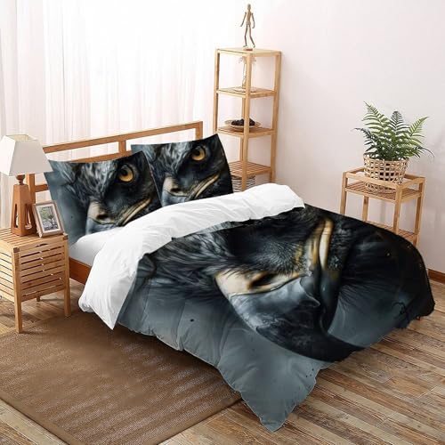 Housse de couette double 200x200 microfibre douce et facile à laver - 2