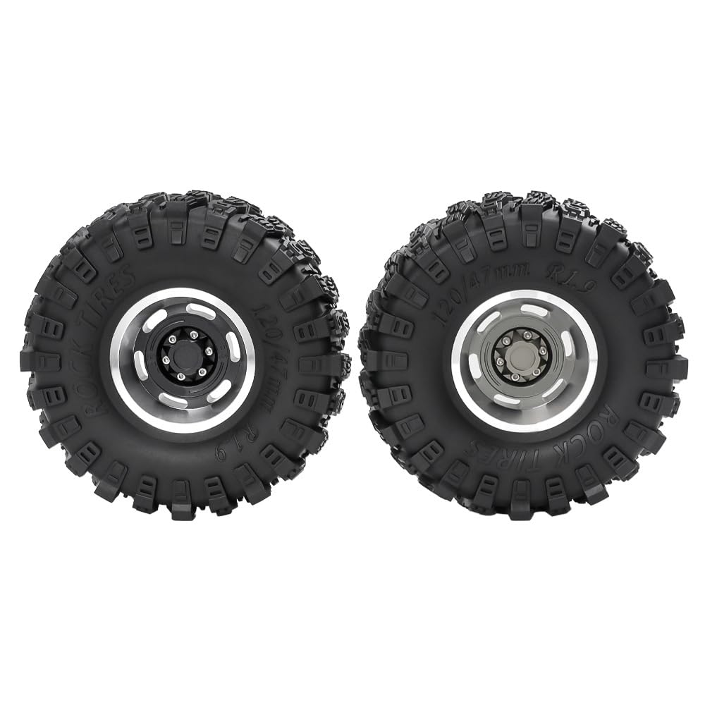 Beadlock Jantes en alliage pour voiture télécommandée facile à installer Accessoires Beadlock