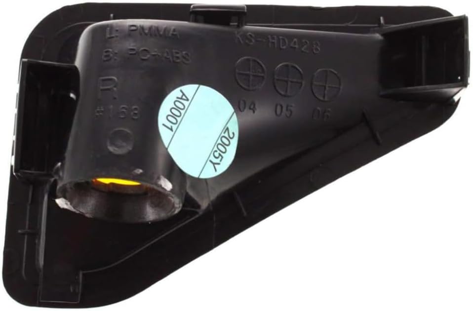 For 2003 04 05 06 07 2008 Honda Element Pair Driver and Passenger Side Turn Signal/Side Marker Light With Bulbs Included HO2550125 HO2551125 | 33851-SCV-A11ZB 33801-SCV-A11ZB