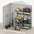 DWVO 6x4ft Metal Outdoor Storage Shed, Waterproof Tool Shed Heavy-Duty Storage Unit with Lockable Door and Vents, Ideal for Bicycles, Tools, Lawnmowers, Backyards, Patios, Lawns - White