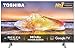 TOSHIBA 139 cm (55 inches) 4K Ultra HD Smart LED Google TV 55C350MP (Silver)