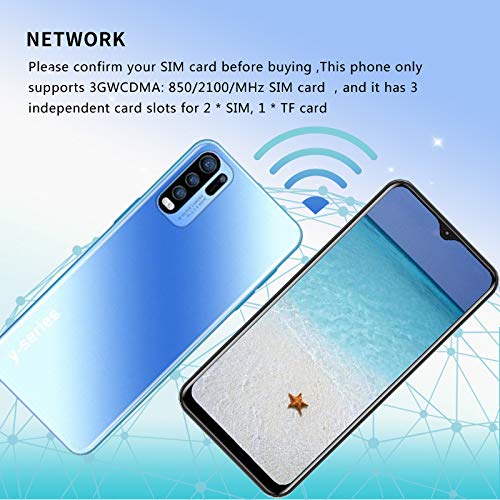 image for Attila (6.53inch IPS Full-Screen), Y33 Unlocked Phones, 3GWCDMA: 850/2