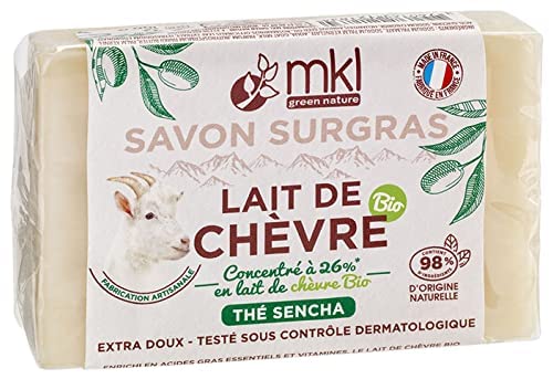 MKL Green Nature Lait de Chèvre Bio Savon Surgras Thé Sencha 100 g Cover