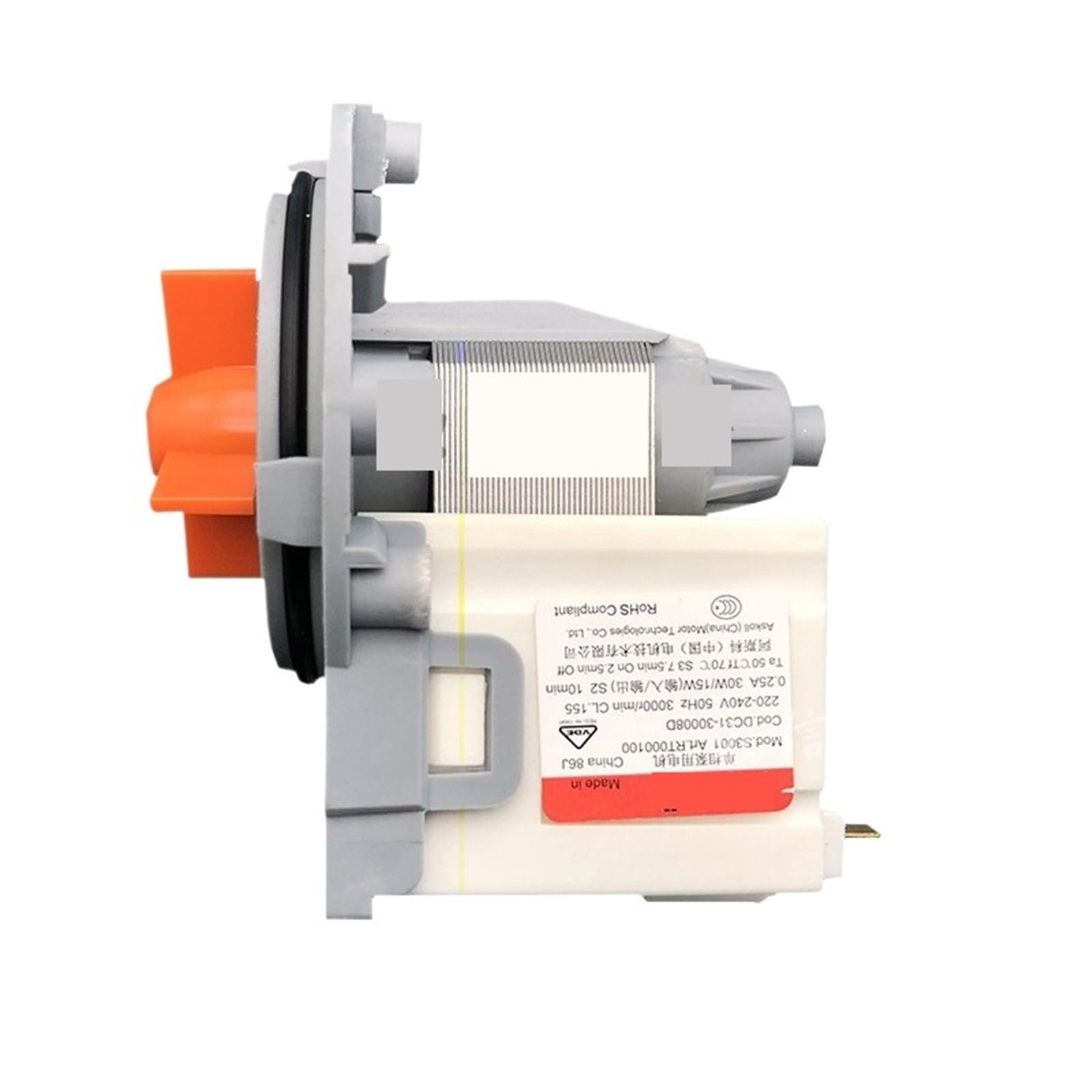 Moteur pompe de vidange machine à laver tambour B20-6 compatible DC31-00030A