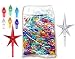 National Artcraft Ornaments For Ceramic Christmas Trees (144 Pcs Plus 2 Stars)
