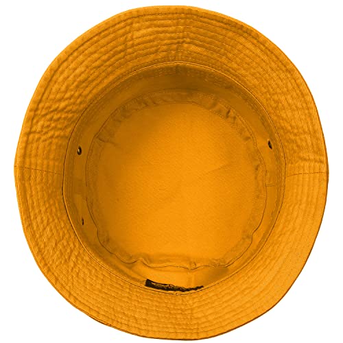 Image of Falari Men Women Unisex Cotton Bucket Hat 100% Cotton Packable for Travel Fishing Hunting Summer Camp