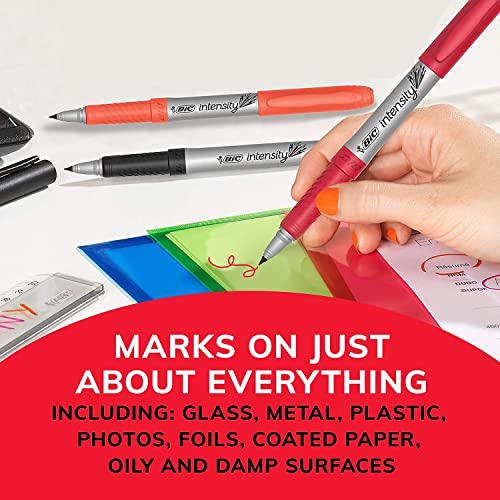 Bic Gpmup12Asst Marking Ultra-Fine Tip Permanent Marker, Assorted, Dozen #TOP2