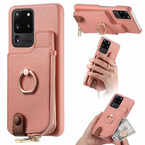 Samsung Galaxy S20 Ultra EHbgP[XAJ[hz_[tAv~AU[&PCobNv[gALbNX^hیP[Xƌ݊܂B(Pink)