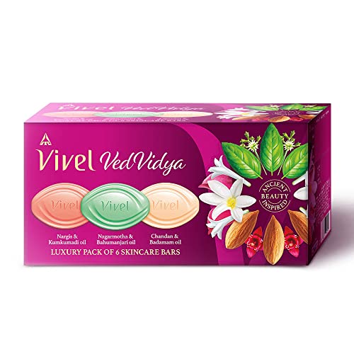 Read more about the article Vivel Vedv Vidya Luxury Pack of 6 Skincare Soaps: Radiant and Glowing Skin Awaits