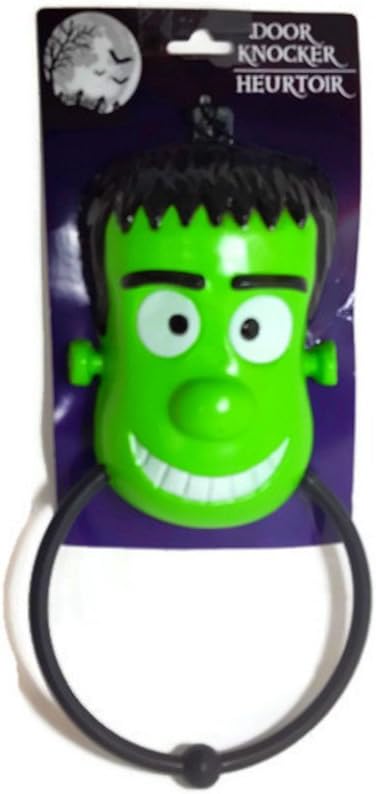 Halloween Door Knocker (Frankenstein Green Monster Zombie)