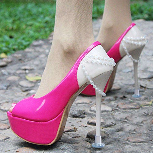 URAQT Hakbeschermers Hoge hakken, stokkelschoen hakbeschermers S/M/L, High Heel Protectors voor races, bruiloften… - Image 8