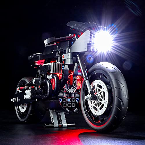 BRIKSMAX Kit de iluminación LED para LEGO Technic THE BATMAN: BATMOTO - Compatible con Lego 42155 Building Blocks Model- No incluir el conjunto de Lego