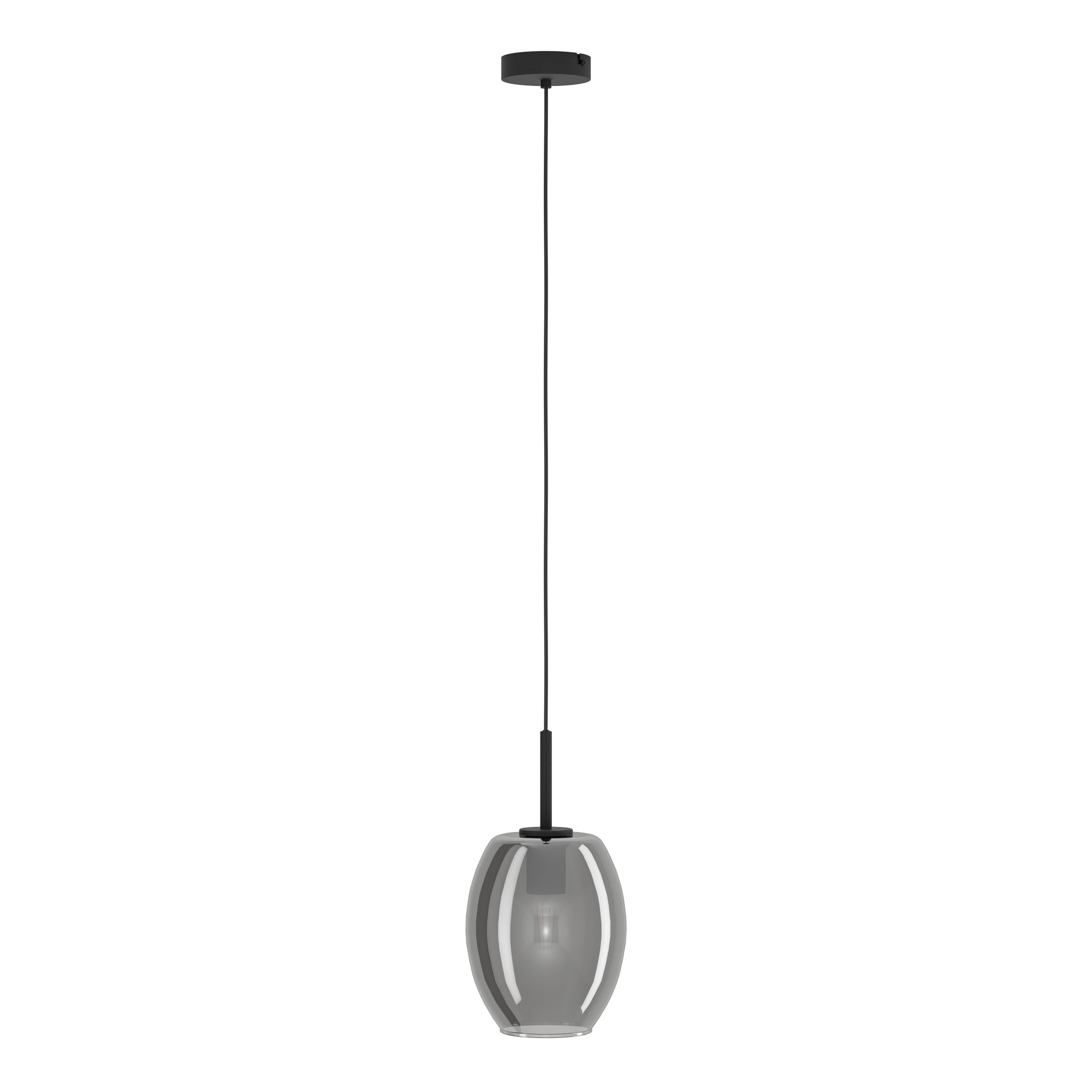 Eglo lámpara colgante Cadaques, luminaria suspendida para comedor, candil