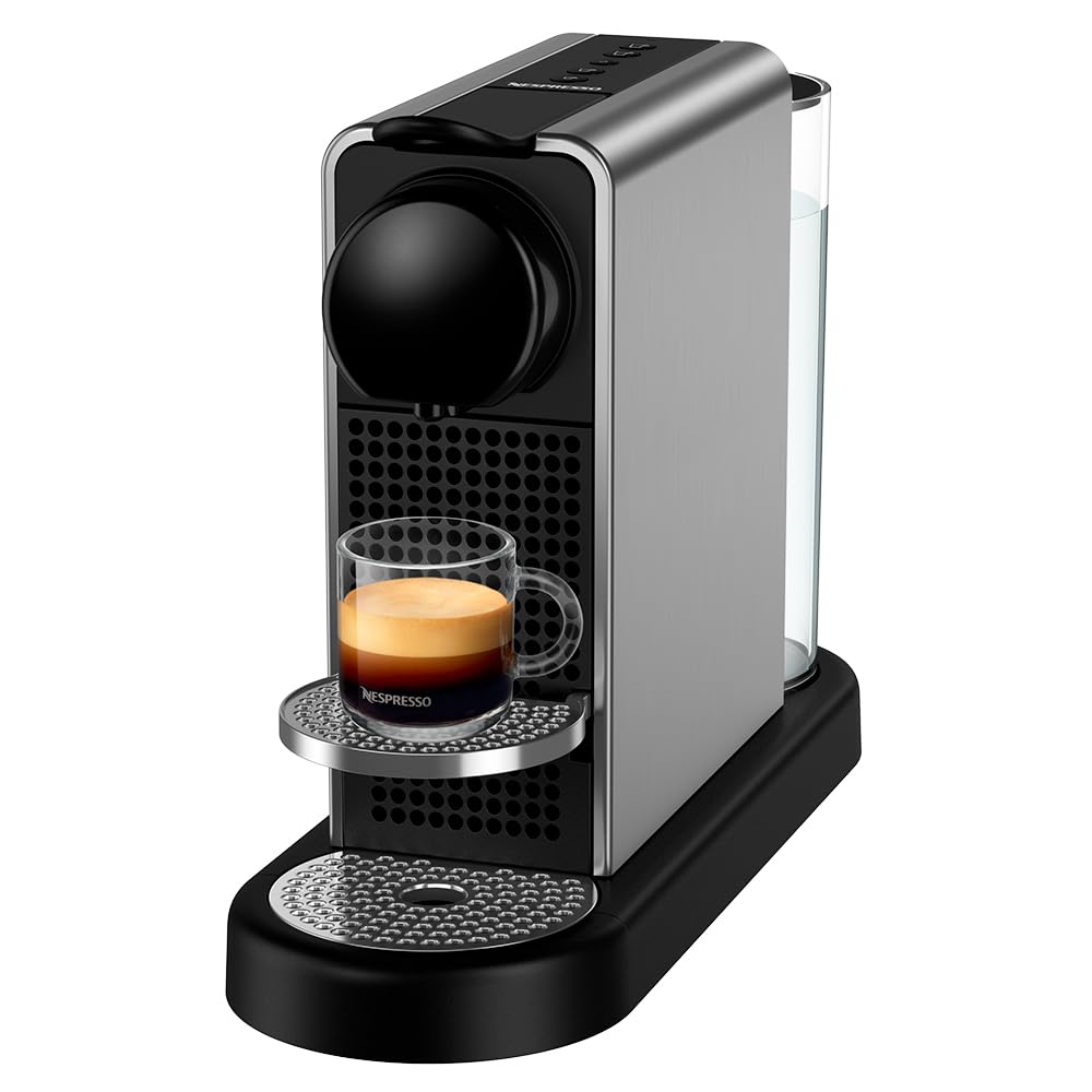 Nespresso CITIZ PLATINUM シルバー エスプレッソマシン Cafeteira Nespresso CitiZ Alumínio Titânio 110V | Amazon.com.br
