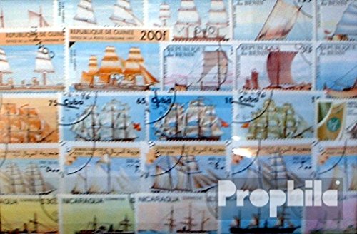 Motives 300 Divers Navires et Bateaux Timbres (Timbres pour Les collectionneurs) Navigation/navires