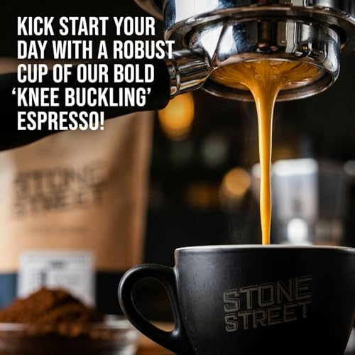 Stone Street Knee Buckling Espresso Coffee Molido 1 LB miniatura 3