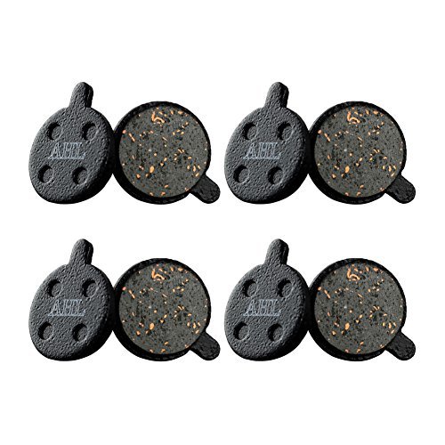AHL Bicycle Semi-Metallic Disc Brake Pads for Zoom DB280 DB550 DB450 DB350 (4 Pairs)
