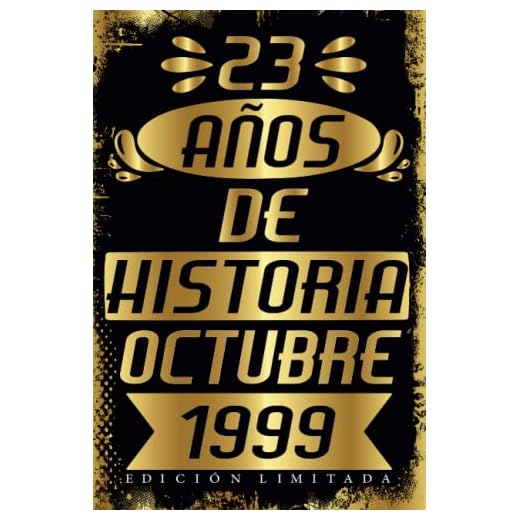 Cumpleaños Vintage Leyendas Nacen en Octubre 1999: Regalo de 23 cumpleaños para mujeres y hombres, regalo de 23 cumpleaños para él/ella, Cuaderno Diario | regalos de Octubre...