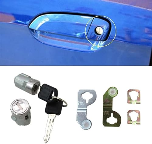 Miniatura 2 de 15298924 Cilindro de cerradura de puerta con kits de llaves para 2004 Chevrolet Trailblazer LS Sport Utility 4-Door 4.2L 256Cu. en. l6 GAS DOHC