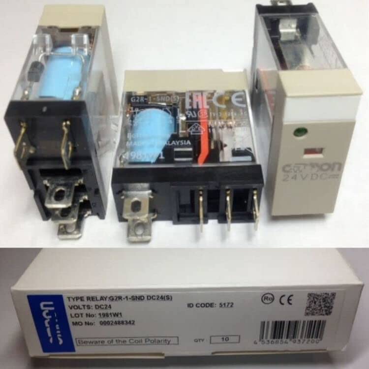 適用する 10個入りセット リレー 表面接続ソケット G2R-1-SND （S）DC24V