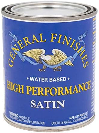 General Finishes PTHS High Performance Water Based Topcoat, 1 pin...