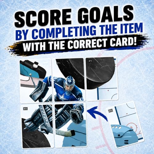 Hockey DUELl! Card Game – Fast-Paced Puzzle & Strategy Game for Kids, Teens & Adults | 2–4 Players or Team Play | Ages 7+ | Youth Ice Hockey to NHL-Inspired Sports Family Game Night Fun. - Image 3