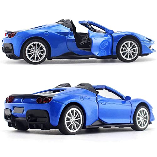 Image of DARVICE 1:32 Diecast Metal Car Model J50 Toy Cars for Kids Pull Back Openable Doors with Light Sound