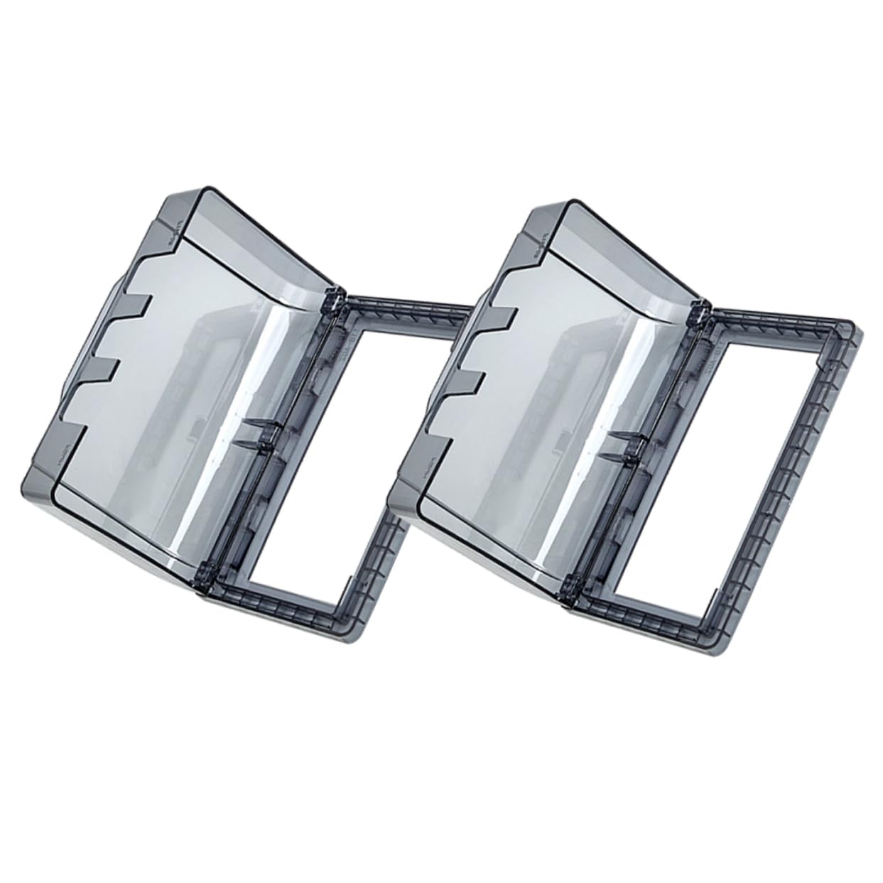 Alipis 5 Set Prese Elettriche Da Esterno Da Protezione Per Scatole Elettriche Design Splash Per Giardino Cucina E Garage 2 Pezzi*5