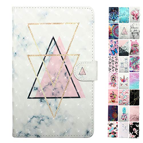 Tablet-PC Hülle kompatibel für Samsung Galaxy Tab E 9.6 Zoll T560 T565 Tasche Leder Flip Case Etui Schutzhülle Cover mit Kartenfach -