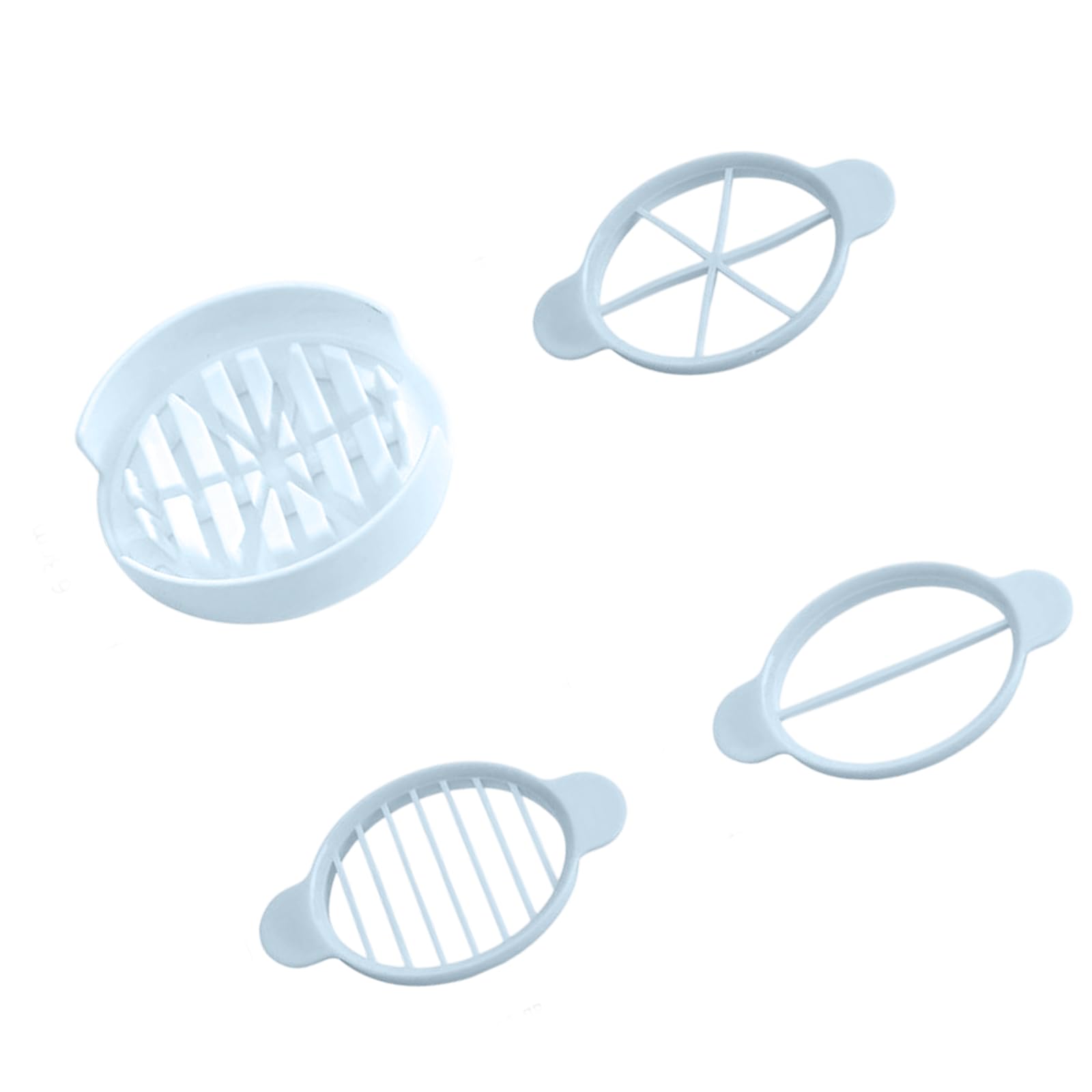 ZEPFJHE Kitchen Gadget Eggs Cutter for Slicing and Dividing Hard Boiled and Century Stainlessed Steel Construction Stainlessed Steel Slicers Peeler
