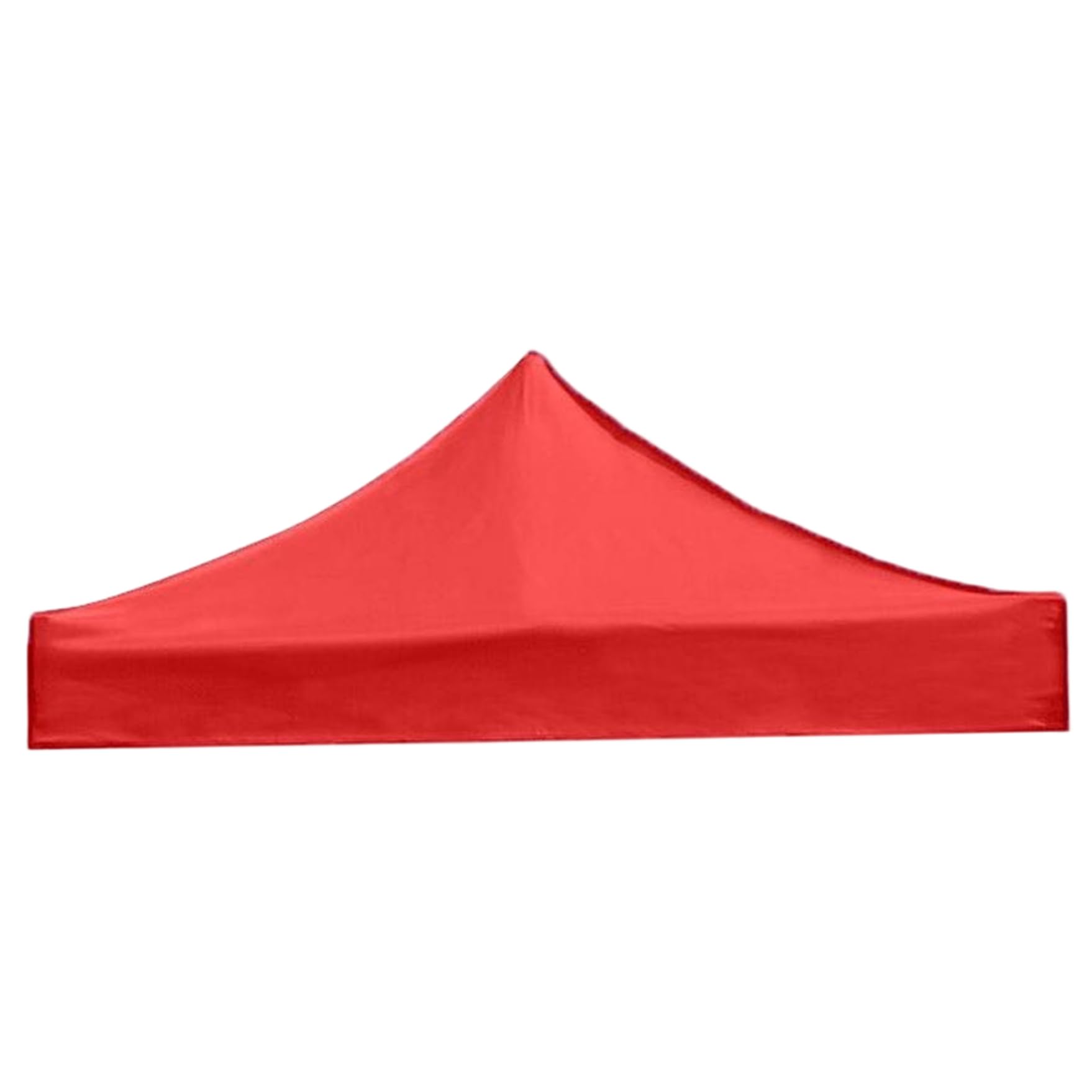 AwnsIMfreien Canopy Replacement Cover 2x2m, Heavy-Duty & Water-Resistant Canopy Cover for Patio, Outdoor Events, and Small Market Stalls Red