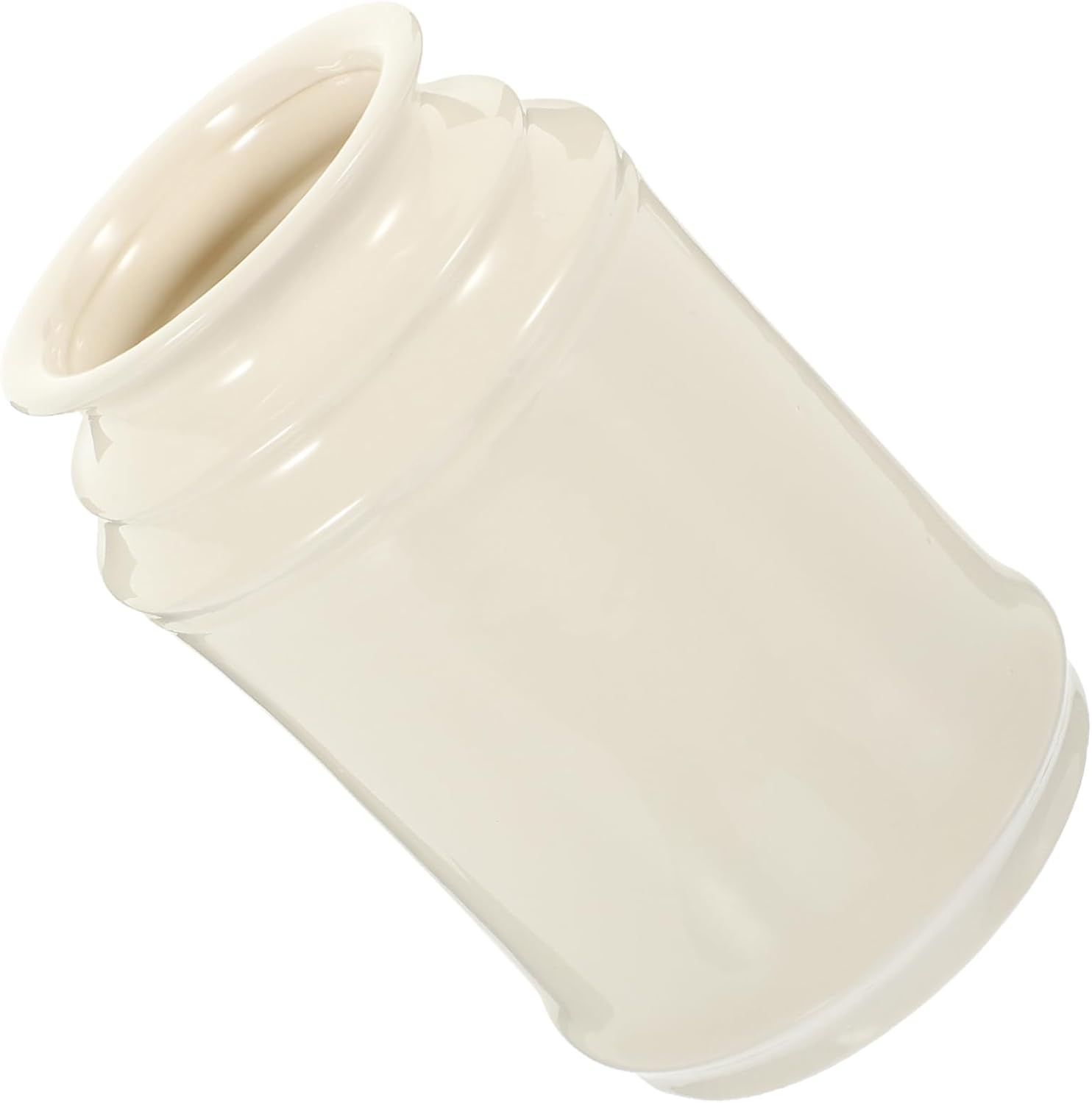 VALICLUD Ceramic Utensil Holder Chopstick Compartment Kitchen Counter Storage Can Multi-functional Cutlery Organizer for Cooking Supplies Sturdy and Easy to Clean