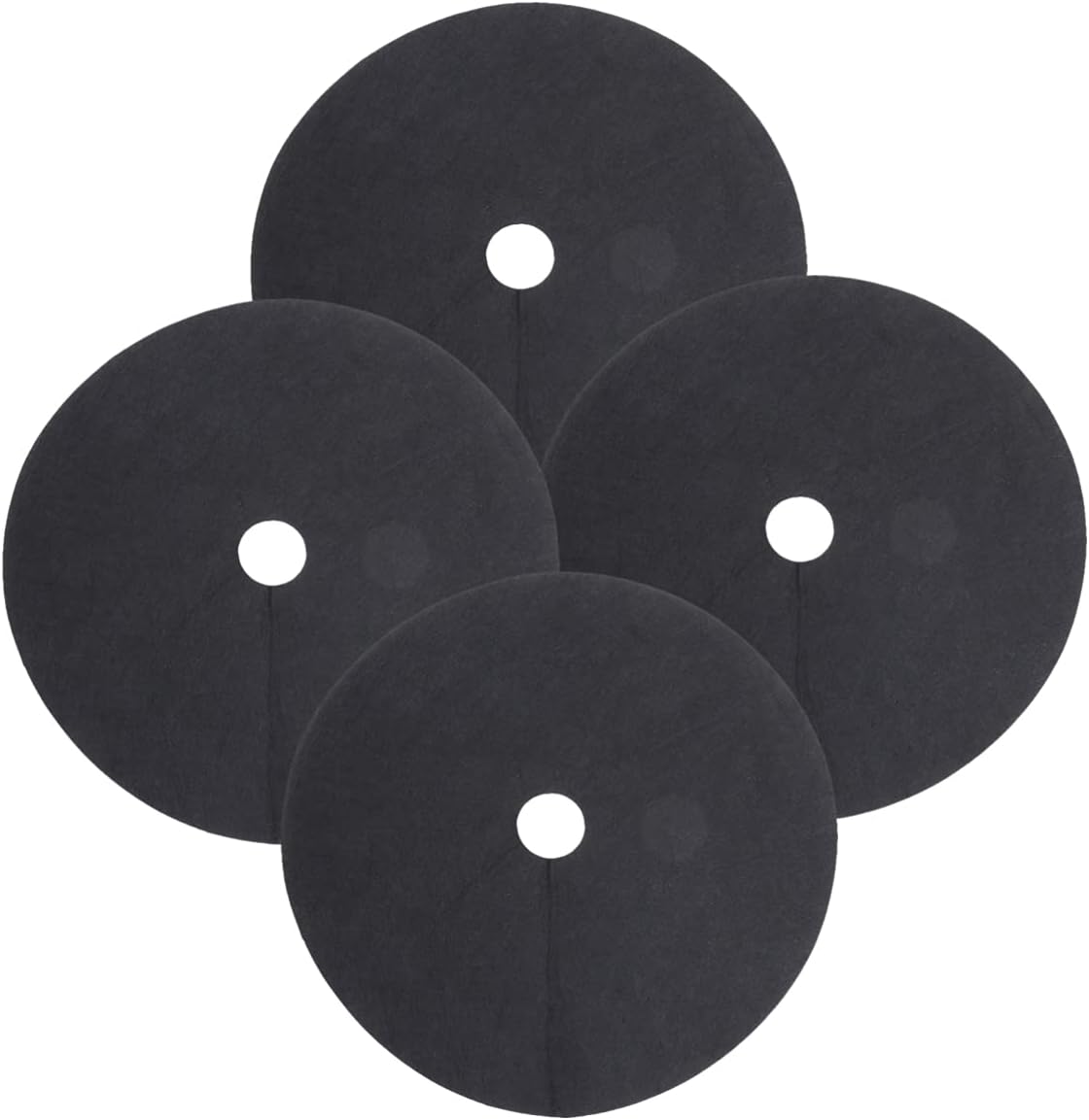 10 Stück Baumschutz-Matten 32x32cm - Unkrautbarriere & Winterschutz Aus Vlies