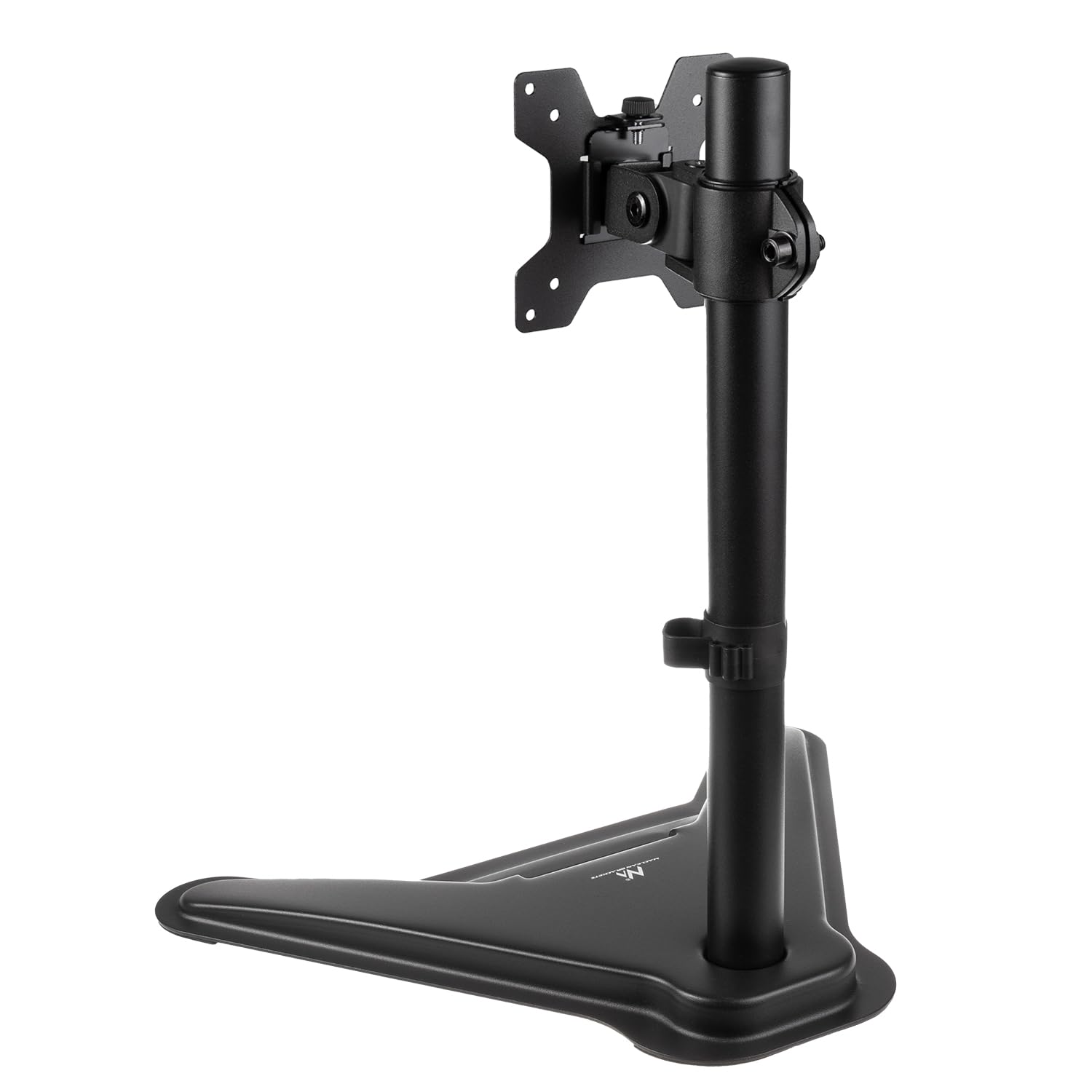 Maclean Supporto da scrivania per Monitor, TV max VESA 100x100, Rotazione 360°, Inlinazione, per Diagonale 13-27", 8kg, MC-987