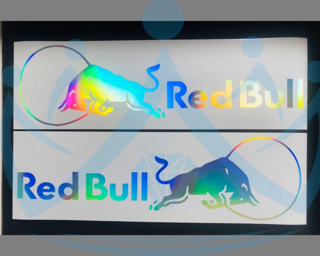 RED BULLステッカー 4枚セット RED BULL 【レッド ブル】 ステッカー セット | □interior,GOODS