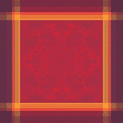 Miniatura 3 de Garnier Thiebaut Isaphire Feu - Mantel de mesa, 69 x 143 pulgadas,