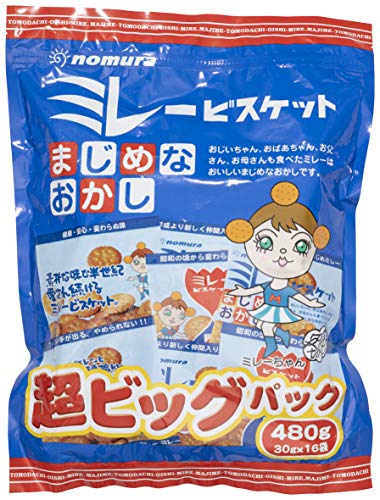 最安値 野村煎豆加 ミレービスケット 超ビッグパック 30gx16の価格比較 最安値 野村煎豆加 ミレービスケット 超ビッグパック 30gx16の価格比較